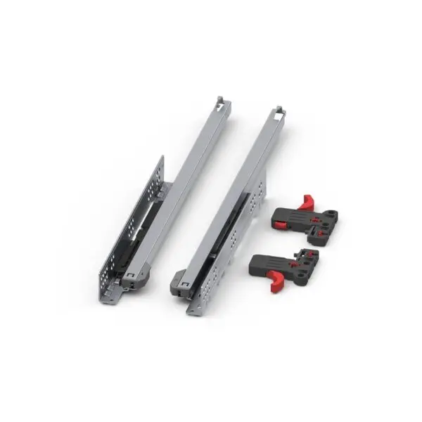 Samet Ultimade Frenli Kısmi Açılım 400 mm Mandallı Çekmece Rayı