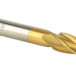 Hss 4 Ağızlı Titan Kaplı Freze 25 mm